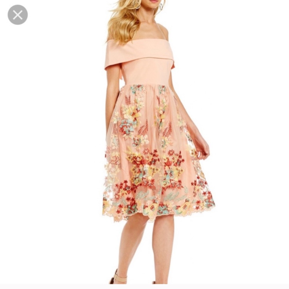 Gianni Bini off the shoulder dress